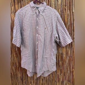 Ralph Lauren Multicolor Plaid Cotton Shirt XL